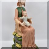 P19. Laselo Ispansky limited edition mother and child figurine. 11”h - $75 